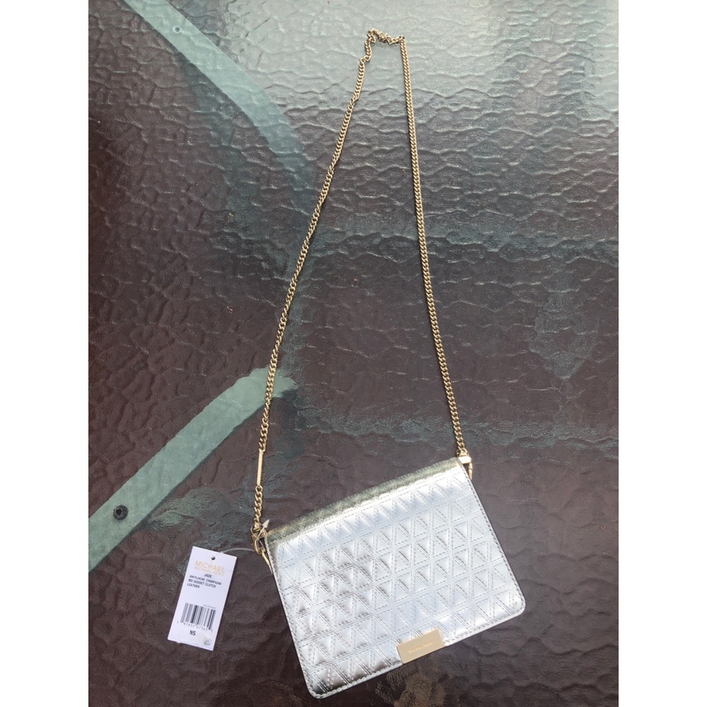 Gold/silver new Michael Kors purse with tags